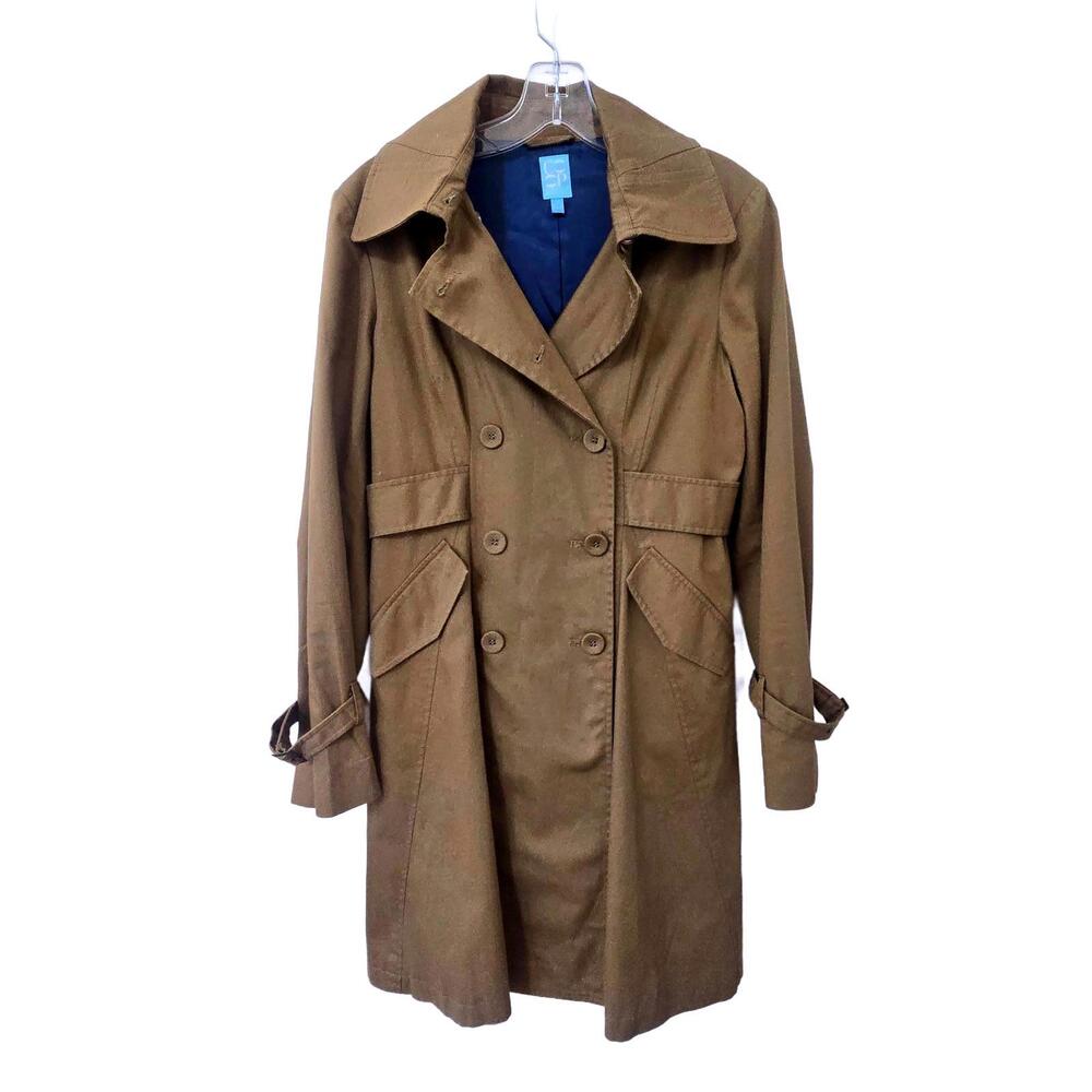 Co-op Barneys New York - Women's Tan Trench Coat - Size S
